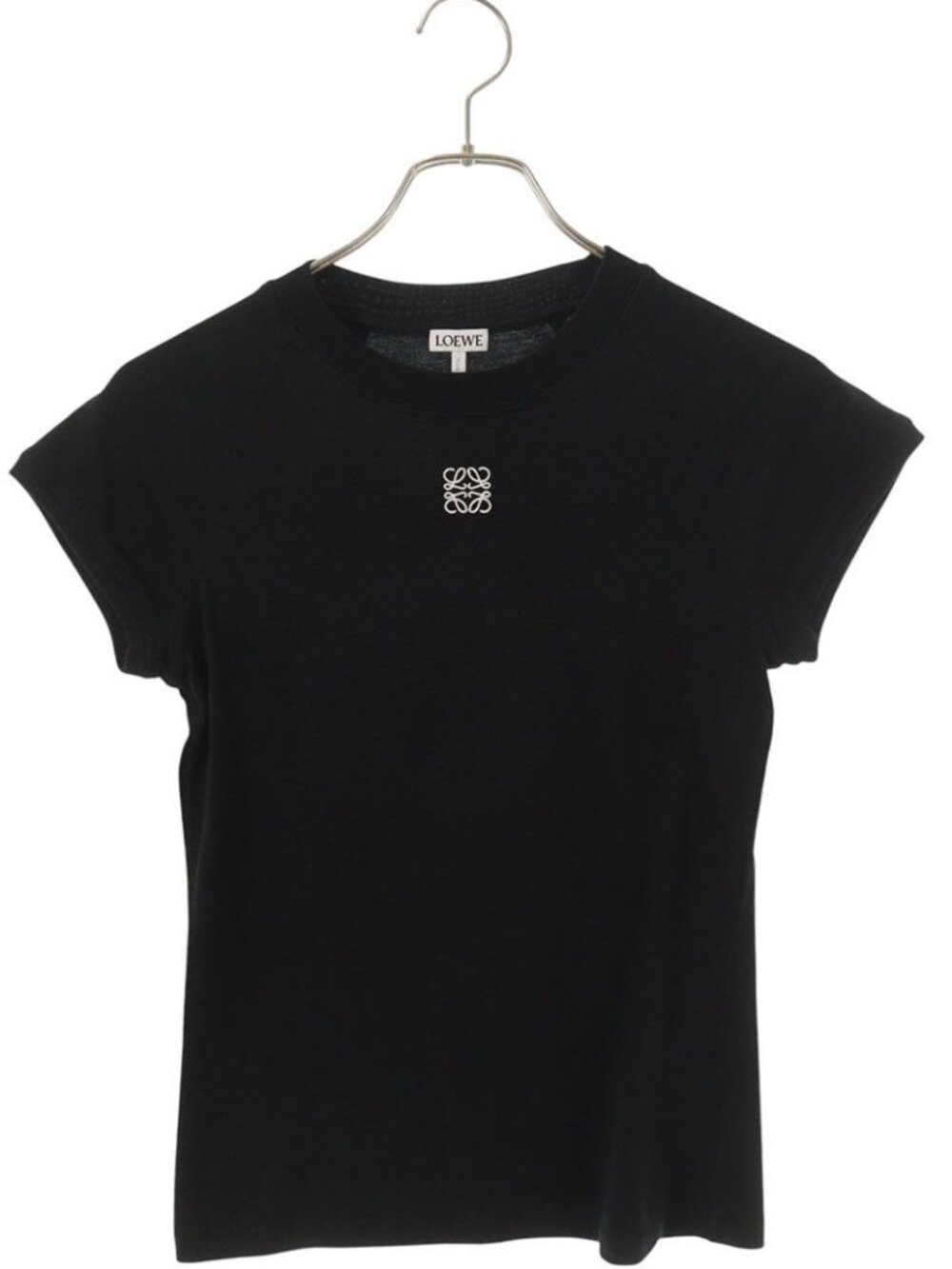 Loewe Anagram Embroidery Rib T-Shirt